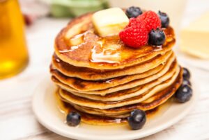 Ricetta Pancakes dei buffet a bordo