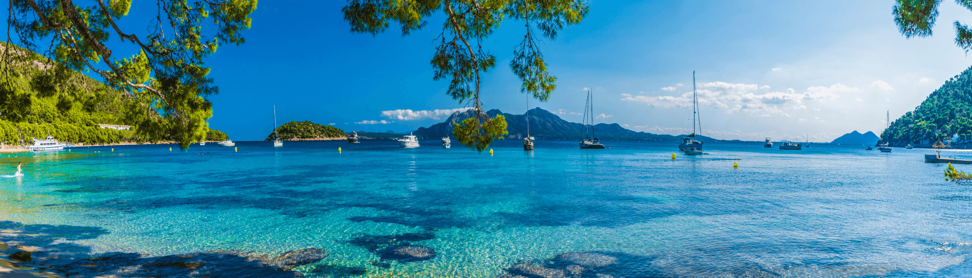 Paesaggio Crociere Mediterraneo Occidentale sul mare