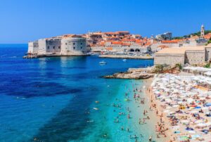 Dubrovnick spiaggia (Croazia)