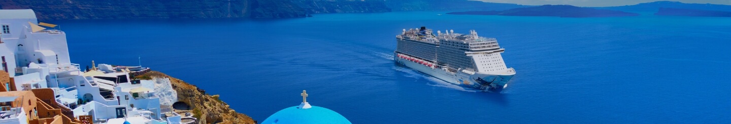 Immagine Hero Homepage - Nave Norwegian Cruise Line Santorini